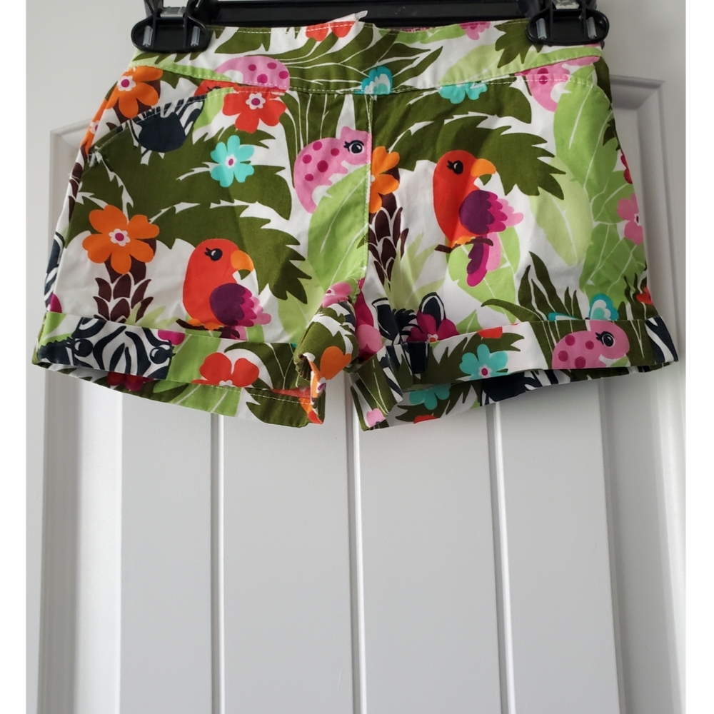 Tropical Pattern Shorts size 12-18 months
